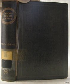 Book - Reference Book/History, John Murray, A History of The Roman Empire From it’s Foundation  To The Death of Marcus Aurelius. (27 B.C to 180 A.D), 1893
