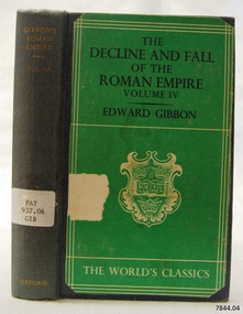 Book, The Decline and Fall of The Roman Empire Vol 4