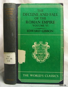 Book, The Decline and Fall of The Roman Empire Vol 6