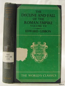 Book, The Decline and Fall of The Roman Empire Vol 7