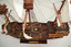 View shows the layout of the ship's deck