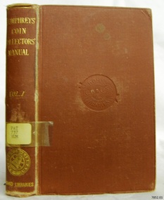 Book, The Coin Collectors Manual Vol 1