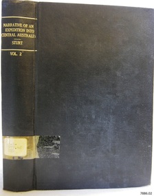 Book, Narrative of an Expedition into Central Australia Vol 2