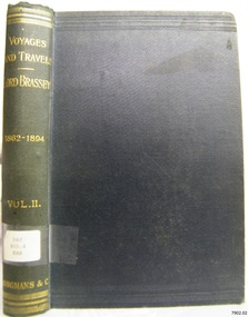 Green-blue hardcover with embossed gold text and label on spine
