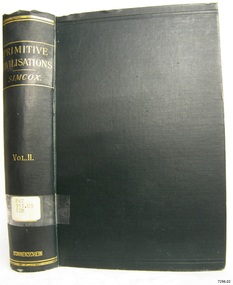 Book, Primitive Civilizations Vol 2