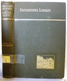 Book, The Earlier Life and The Chief Earlier Works of Daniel Defoe