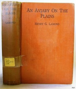 Book, An Aviary On The Plains