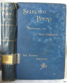 Book, Poems National and Non-Oriental