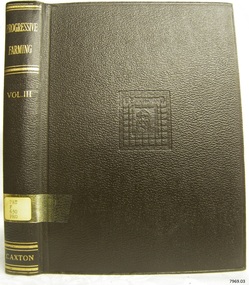 Book, Progressive Farming Vol 3