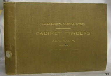 Book, Cabinet Timbers of Australia