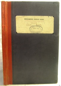 Book, Warrnambool Harbour Board Petty Cash Book