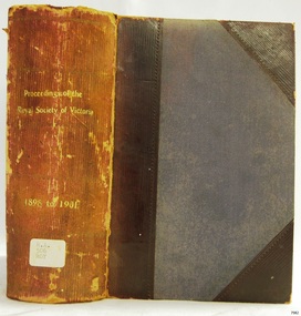 Book, Proceedings of The Royal Society of Victoria Vol 10