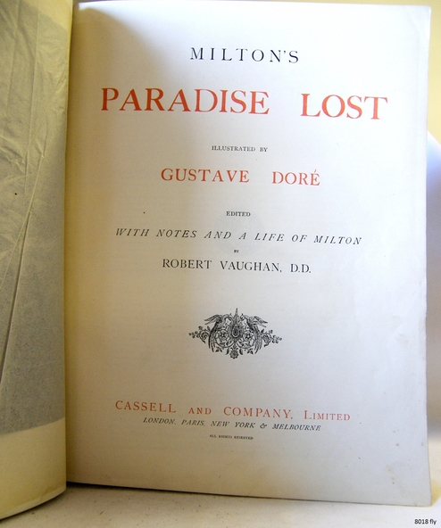 Milton's Paradise Lost: Gustave Doré Retro Restored Edition