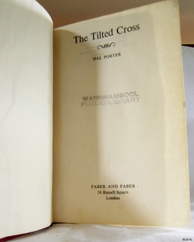 Fly page with printed titles and details