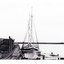 Photograph, REGINALD M's stern, with shrouds and masts