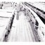 Black and white photograph showing the deck boards's condition on REGINALD M