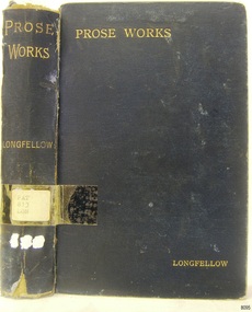 Book, The Prose Works of H W Longfellow