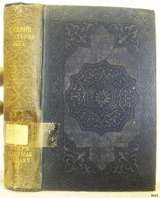 Book, The Orations of Marcus Tullius Cicero Vol 1