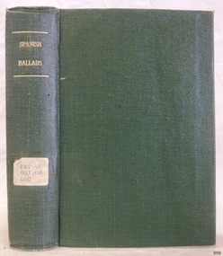 Book, The Spanish Ballads