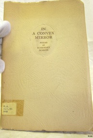Book, In A Convex Mirror