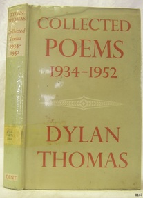 Book, Dylan Thomas Collected Poems 1934 to 1952