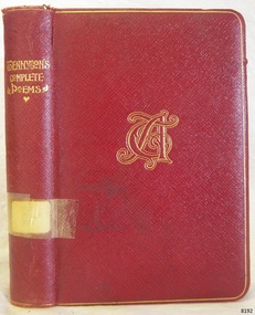 Book, The Poetical Works of Alfred Lord Tennyson