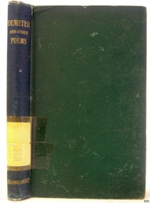 Book, Demeter and other Poems