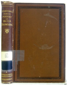 Book, A Selection from the Poetry of Elizabeth Barrett Browning
