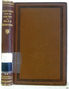 Book, A Selection from the Poetry of Elizabeth Barrett Browning