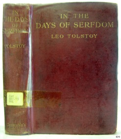 Book, In The Days of Serfdom