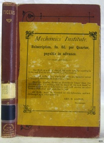 Book, Cicero