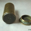 Base had as dimpled surface and edge of lid has a twisted rope disign