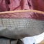Hem is attached to pin-tucked lining for weight and reinforcing