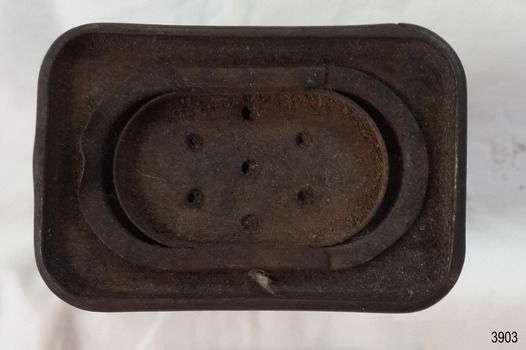 Lid has perforated holes