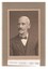 Sepia photograph of Henry Kucks, mounted on card