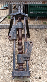 Machine - Steering Gear, Carron Ironworks foundry, before 1922