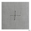 Drawn-thread handwork on white cloth chalice cover