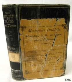 Book, The Republic of Plato