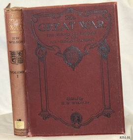 Book, The Great War Vol 1