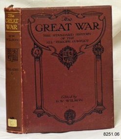 Book, The Great War Vol 6