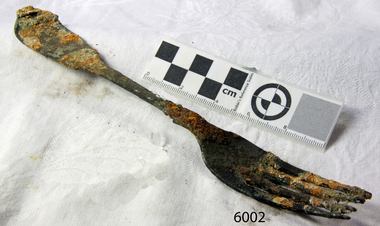 Domestic object - Fork, circa 1878