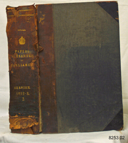 Book, Papers Presented to Parliament Vol 3