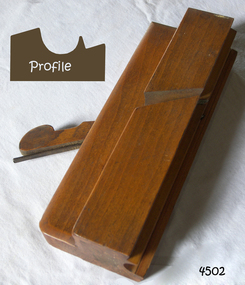 Tool - Wood Moulding Plane, 1844-1860