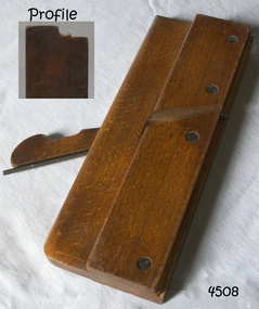 Tool - Wood Moulding Plane, 1844-1860