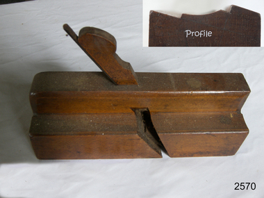 Tool - Moulding Plane, Charles Nurse, 1860-1900