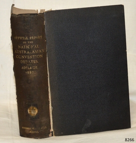 Book, Official Report of The National Australasian Convention Debates Adelaide