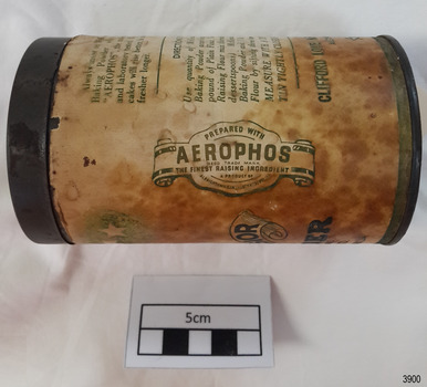Label shows Aerophos brand's logo