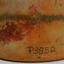 Discolouration showing