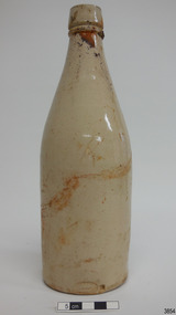 Ceramic - Stoneware Bottle, Dundas Pottery, Late 1800s to early 1900s