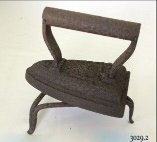 Domestic object - Flat Iron, 1890-1935